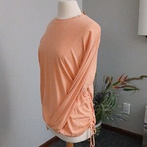 PINK Victoria's Secret Coral Long Sleeve Top